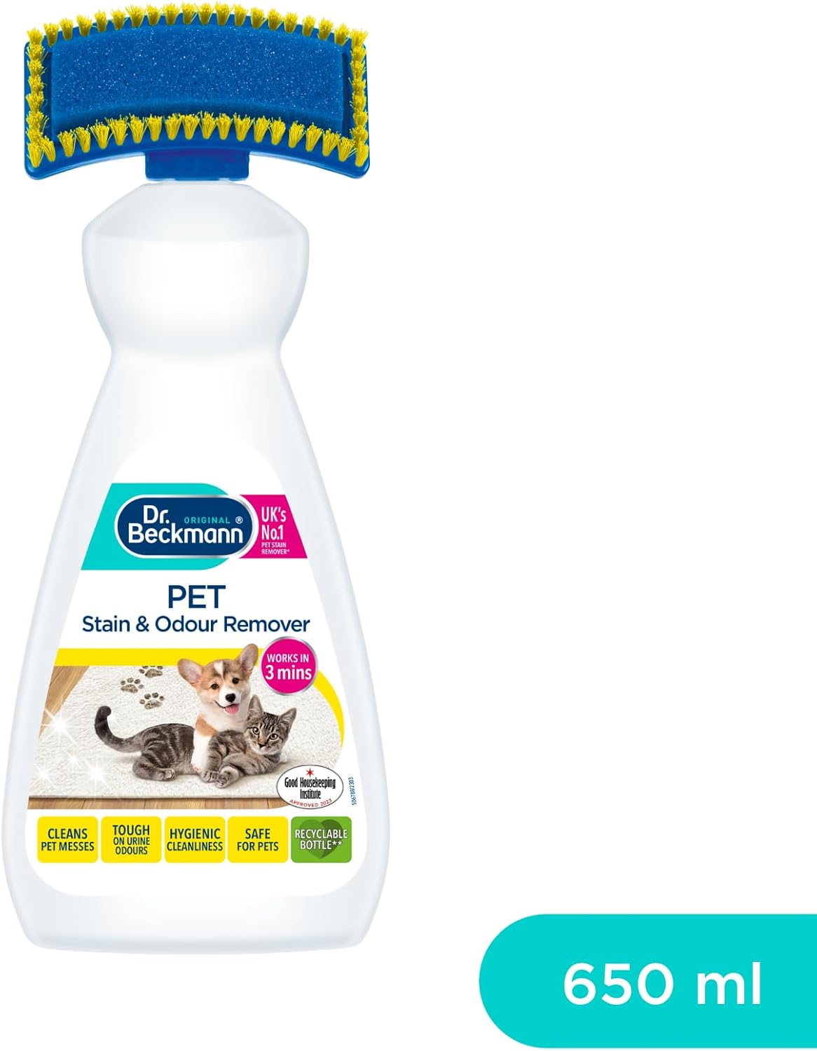 Dr. Beckmann Pet Stain & Odour Remover, 650 ml